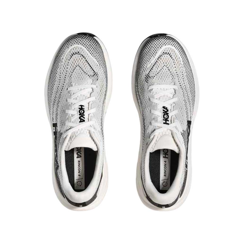 Tenis Hoka para Hombre Rincon 4 Blanco-Negro