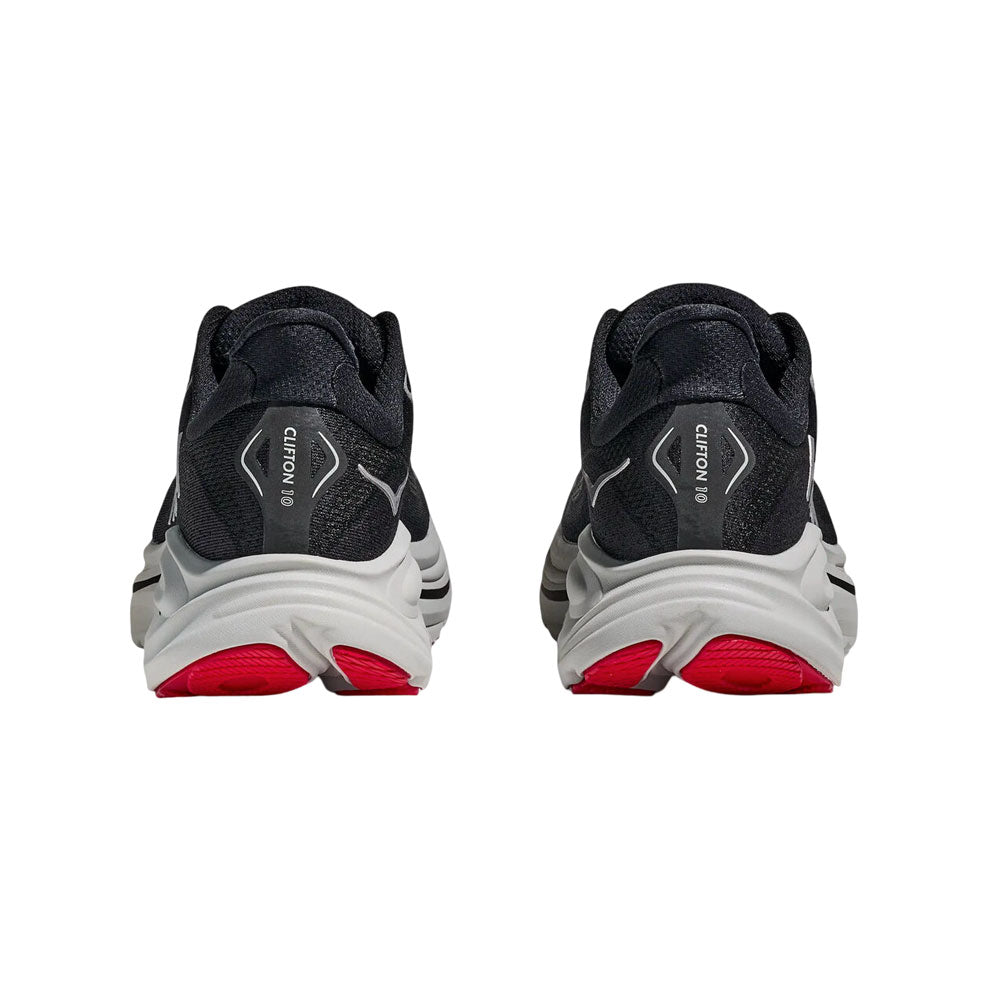 Tenis Hoka para Hombre Clifton 10 Negro-Plata