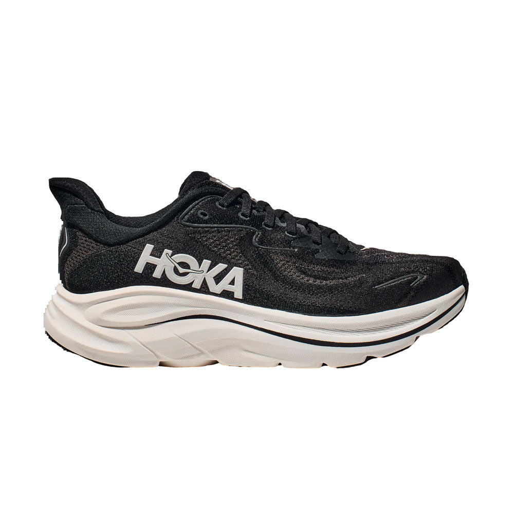 Tenis Hoka para Mujer Clifton 10 Negro-Blanco