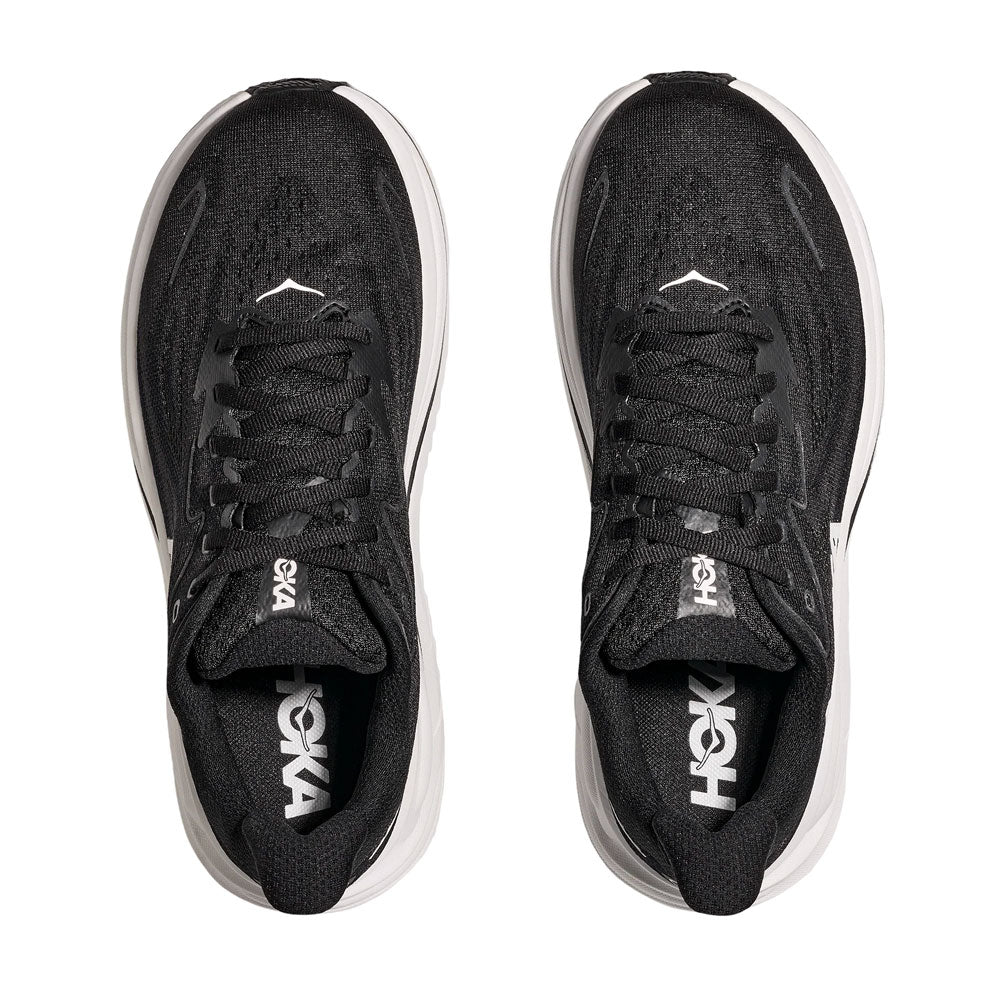 Tenis Hoka para Mujer Clifton 10 Negro-Blanco