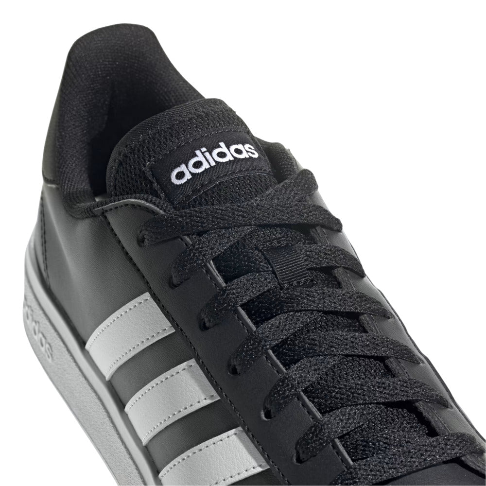 Tenis Adidas Hombre Grand Court Base 2.0 Gw9251 Negro Blanco