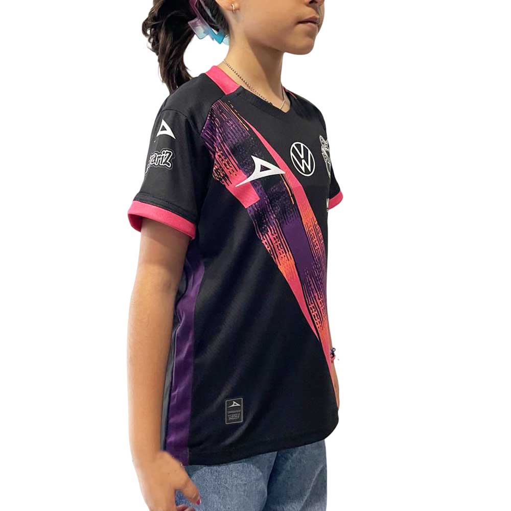 Jersey Pirma Niño Visita Puebla 25-26 Negro-Blanco