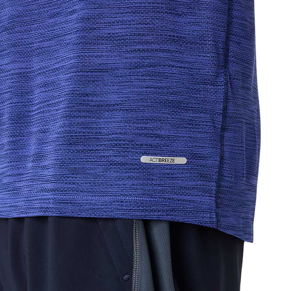 Playera Manga Corta Asics para Hombre Road SS Top Azul