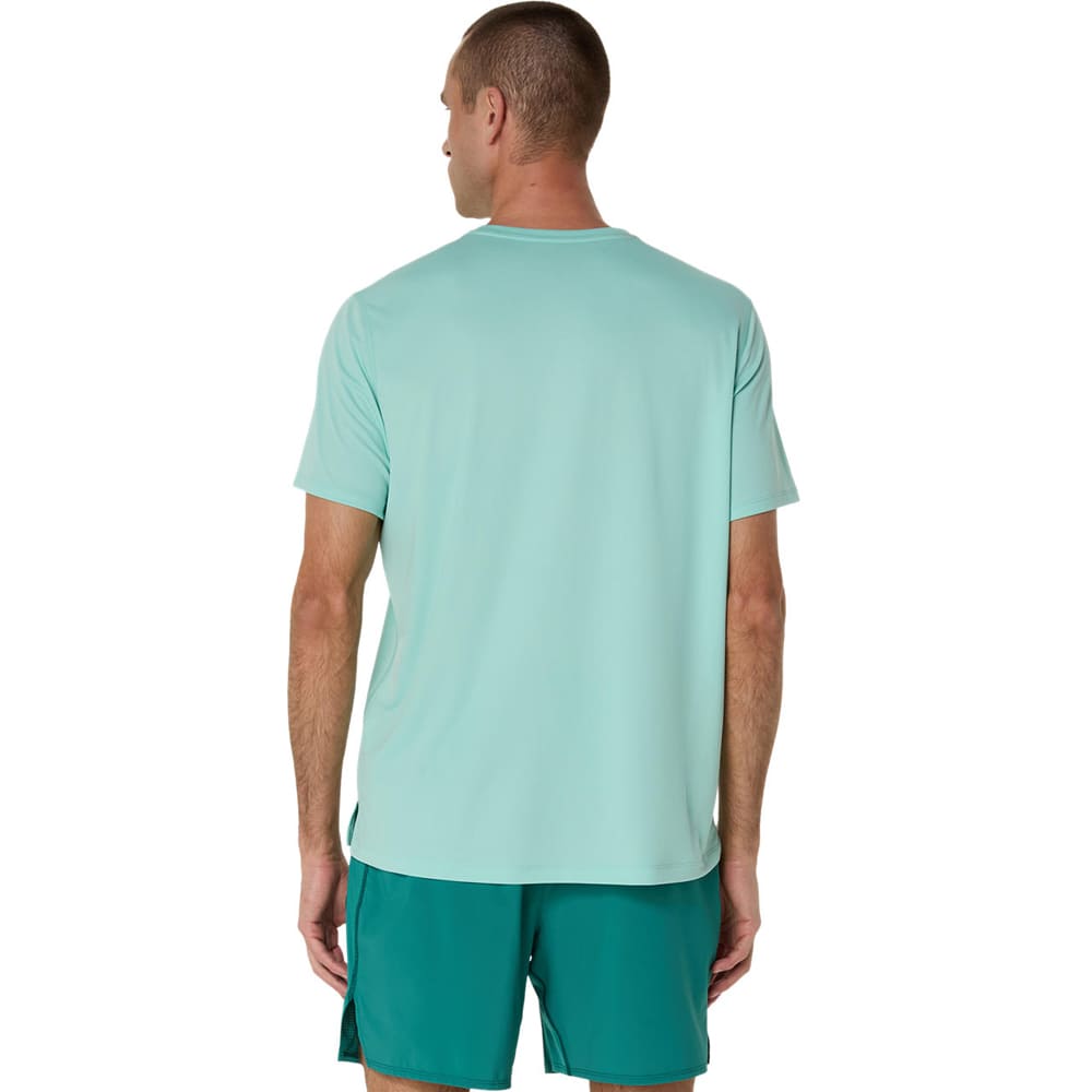 Playera Manga Corta Asics para Hombre Silver SS Top Verde