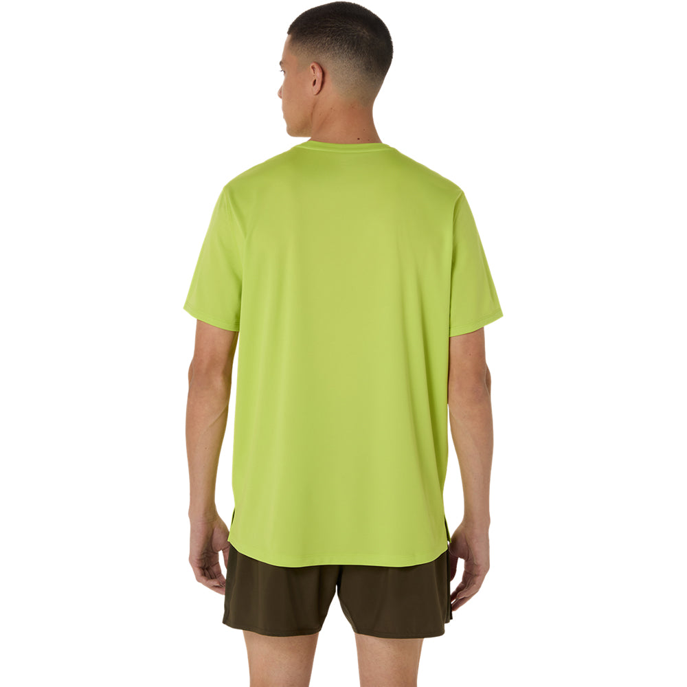 Playera Manga Corta Asics para Hombre Silver SS Top Verde