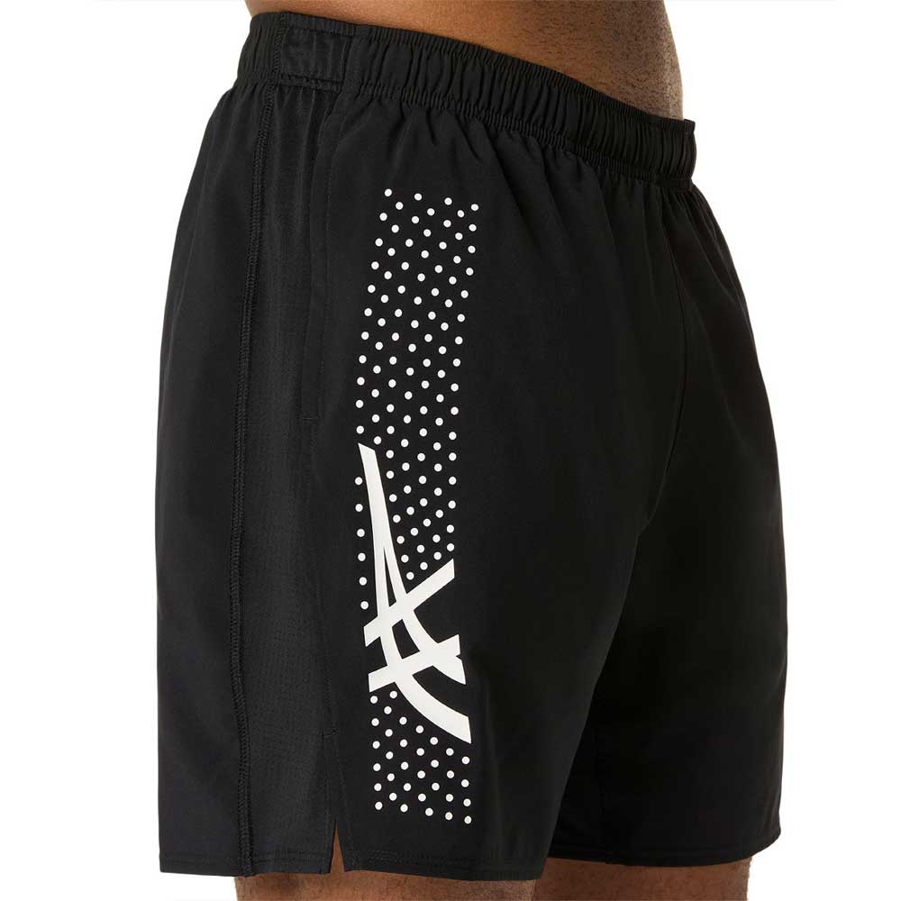 Short Largo Asics para Hombre Icon 7in Short Negro