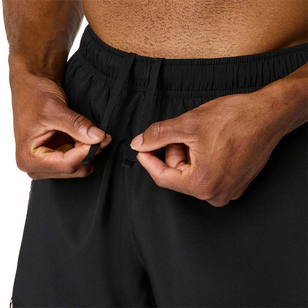 Short Largo Asics para Hombre Icon 7in Short Negro
