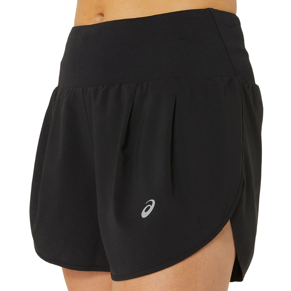 Short Corto Asics para Mujer Road 3.5inches Short Negro