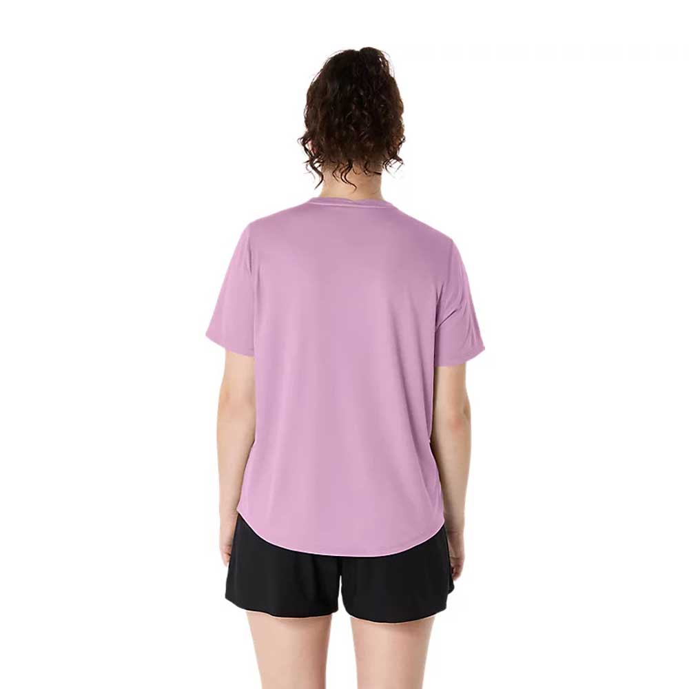 Playera Manga Corta Asics para Mujer Silver SS Top Lila
