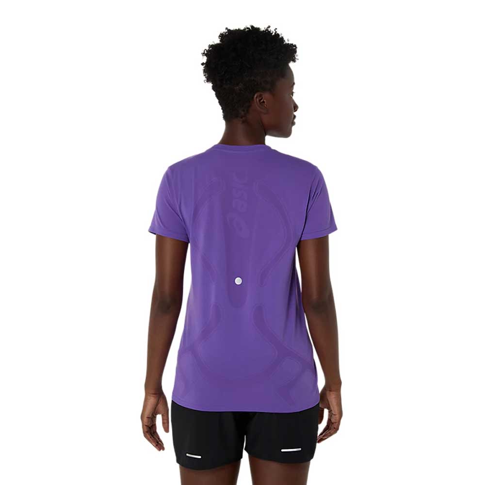 Playera Manga Corta Asics para Mujer Road Seamless SS Top Morado