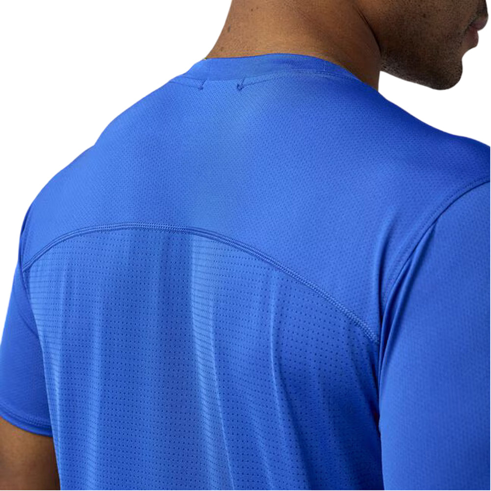 Playera Manga Corta Brooks para Hombre Atmosphere Short Sleeve 3.0 Azul