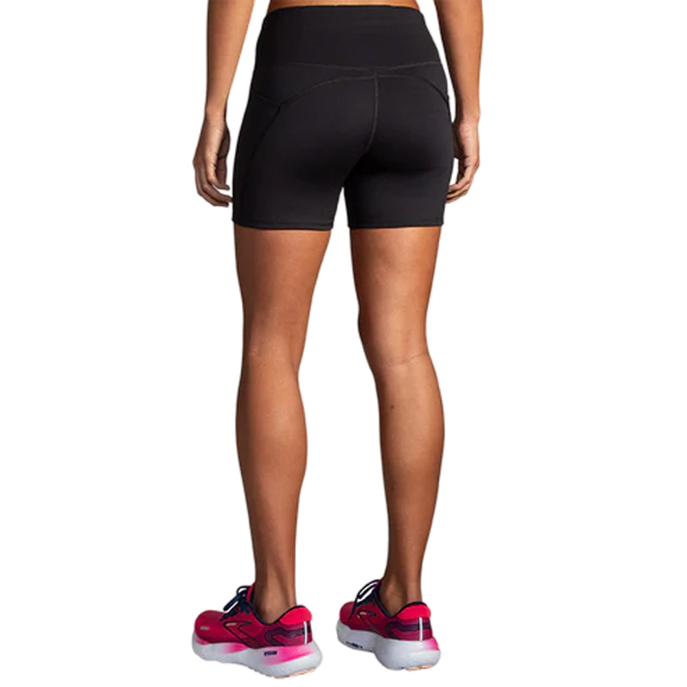 Short Corto Brooks para Mujer Spark 5in Short Tight Negro
