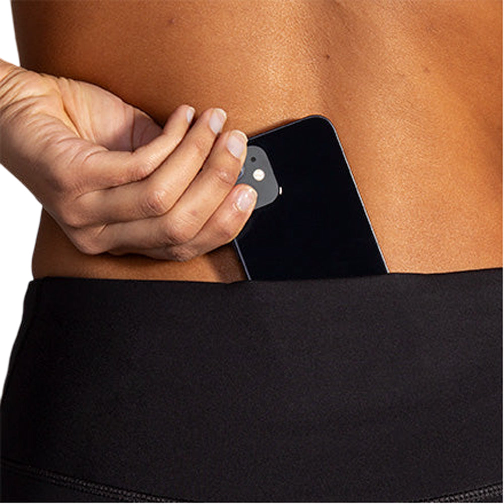 Short Corto Brooks para Mujer Spark 5in Short Tight Negro