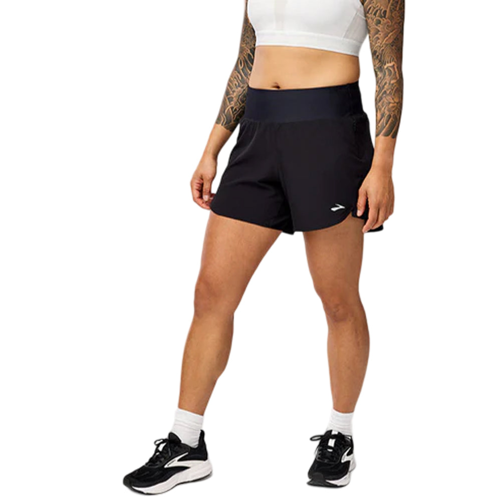 Short Corto Brooks para Mujer Chaser 5in Short 2.0 Negro