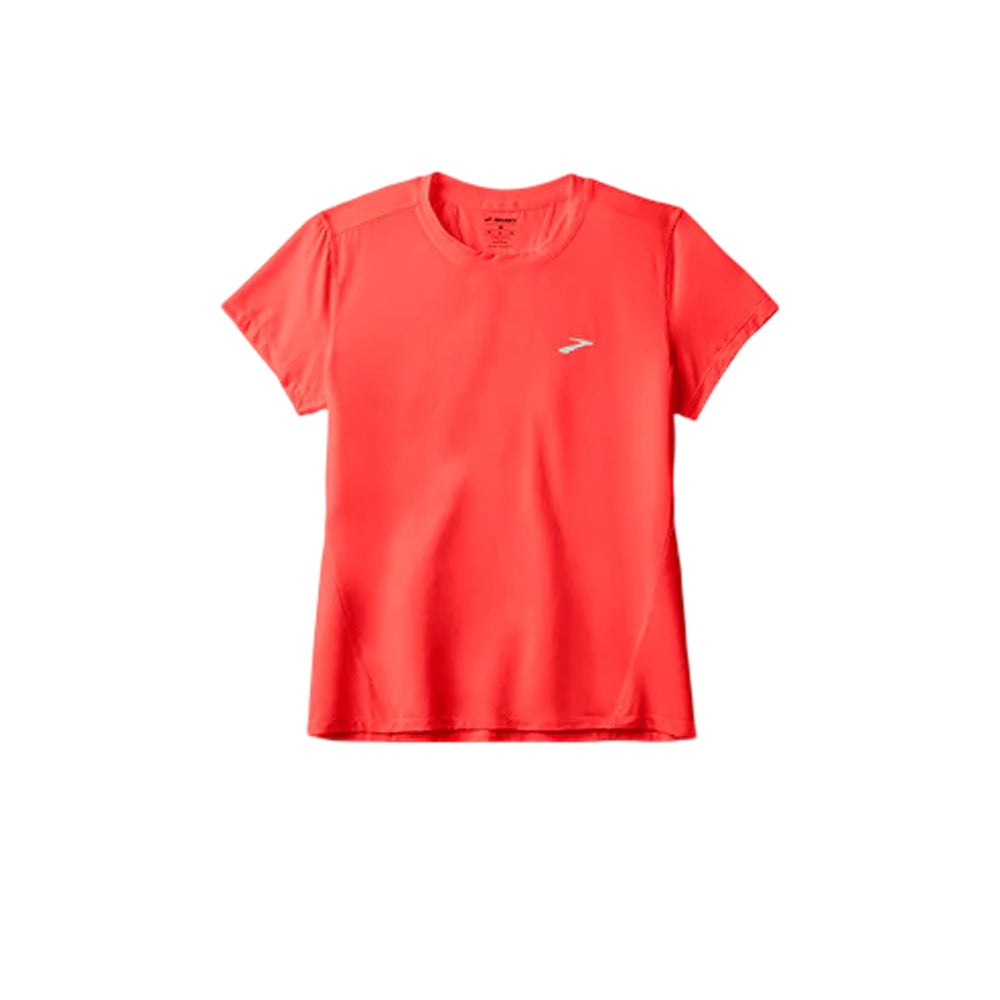 Playera Manga Corta Brokks para Mujer Sprint Free Short Sleeve 3.0 Naranja