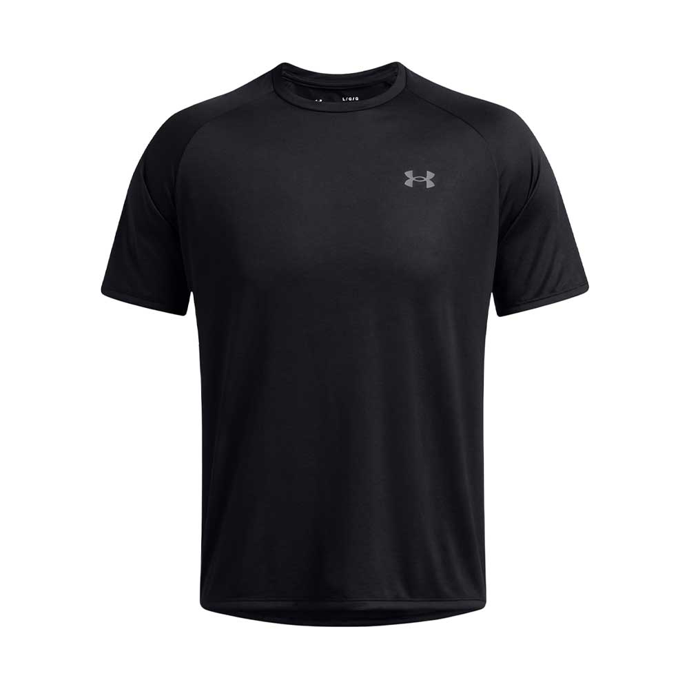 Playera Manga Corta Under Armour para Hombre Tech 2.0 SS Tee Negro