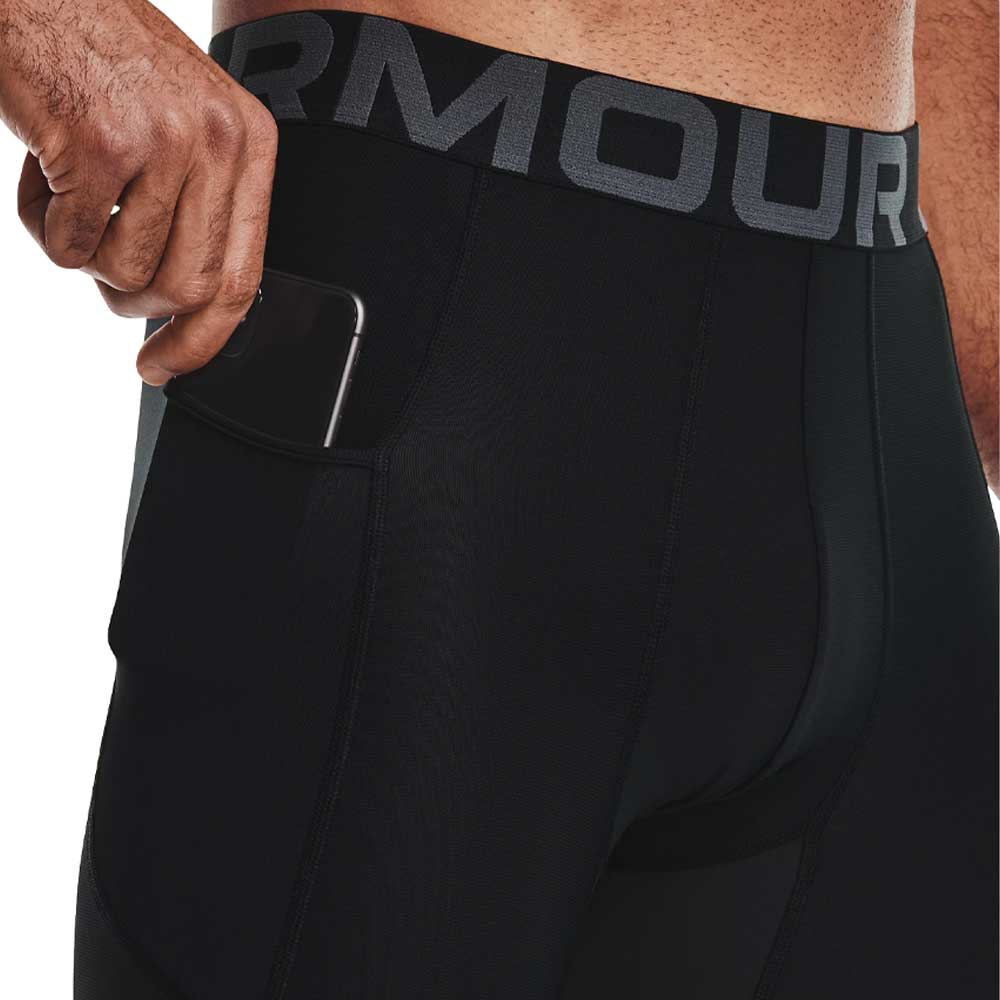 Legging Largo Under Armour para Hombre HG Armour 3/4 Legging Negro