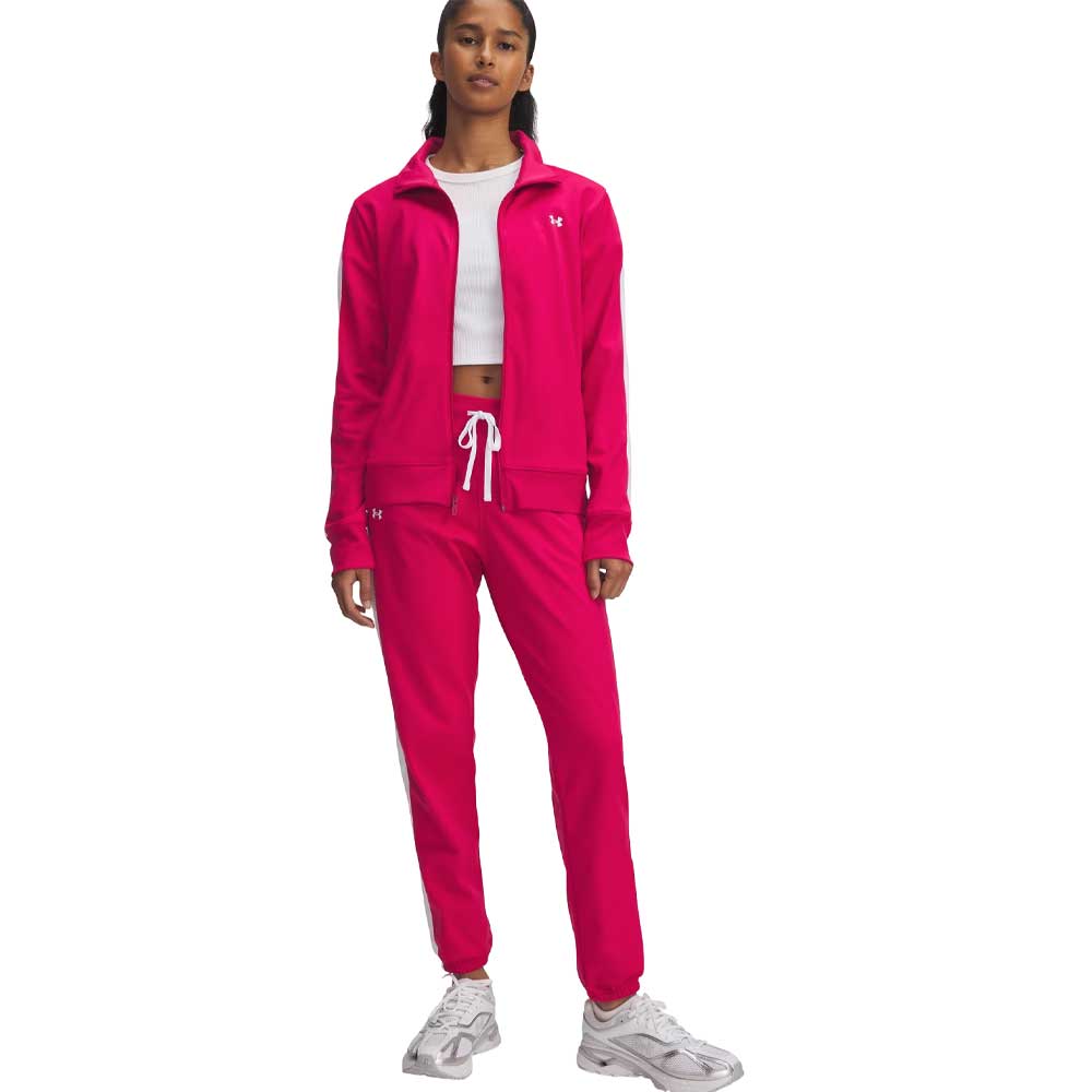 Conjunto Under Armour para Mujer Tricot Tracksuit Rosa