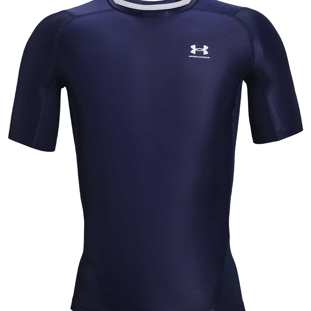 Player Manga Corta Under Armour para Hombre HG IsoChill Compression Azul