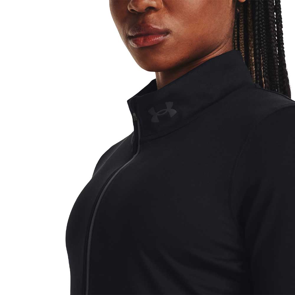 Playera Manga Larga Under Armour para Mujer Launch Pro Half Zip Negro