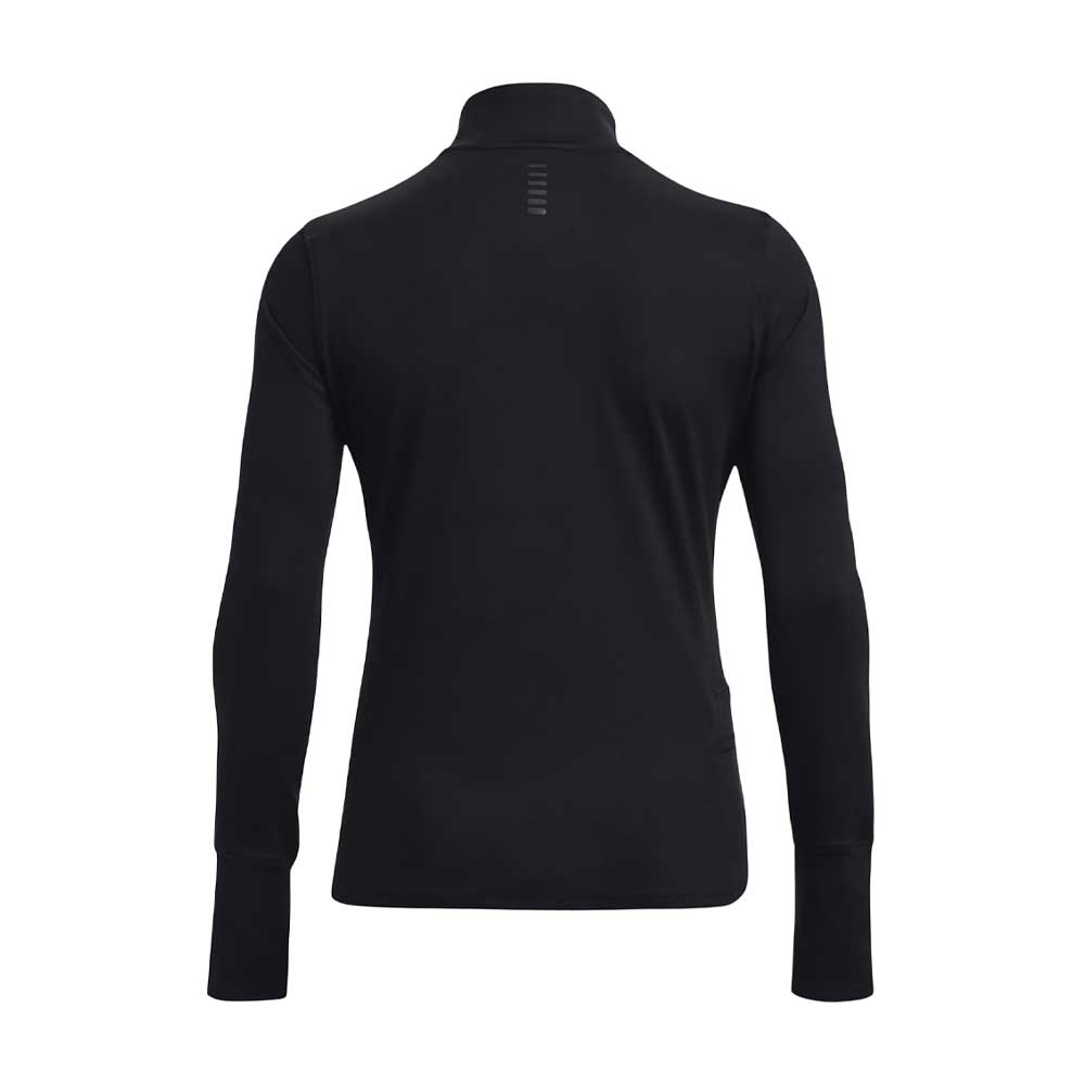 Playera Manga Larga Under Armour para Mujer Launch Pro Half Zip Negro