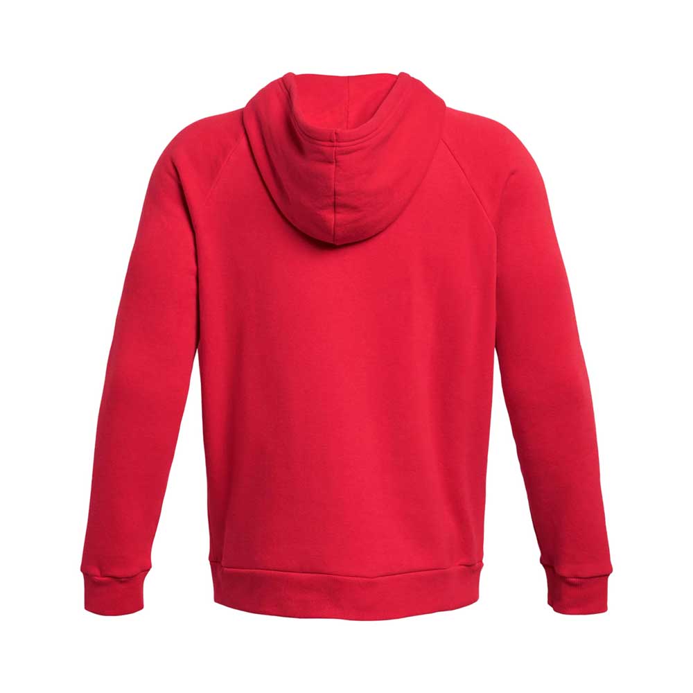 Sudadera con Gorro Under Armour para Hombre Rival Fleece Logo Hoodie Rojo