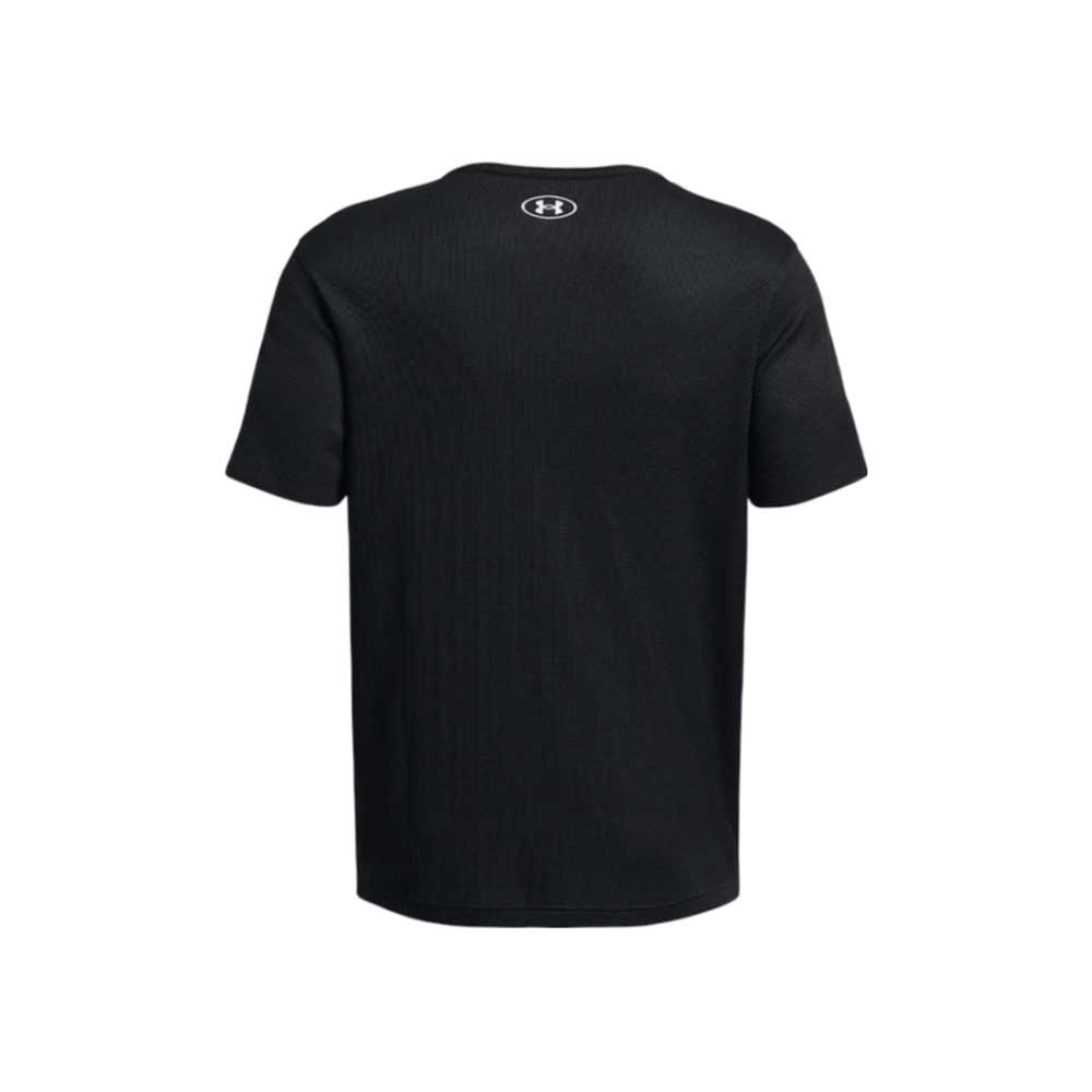 Playera Manga Corta Under Armour para Hombre Project Rock SS Authentic Crew Negro