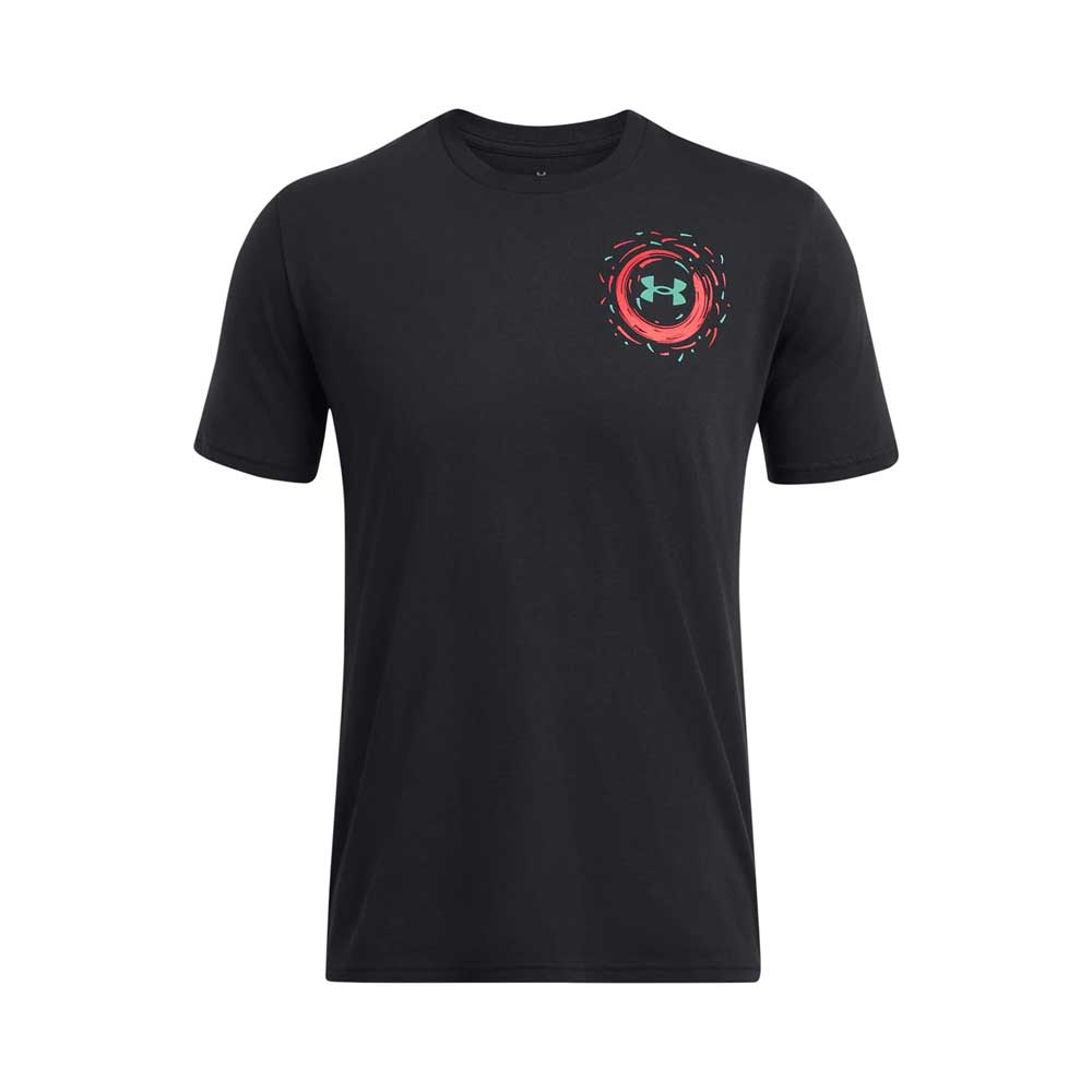 Playera Manga Corta Under Armour para Hombre Artist Series Lead SS Negro