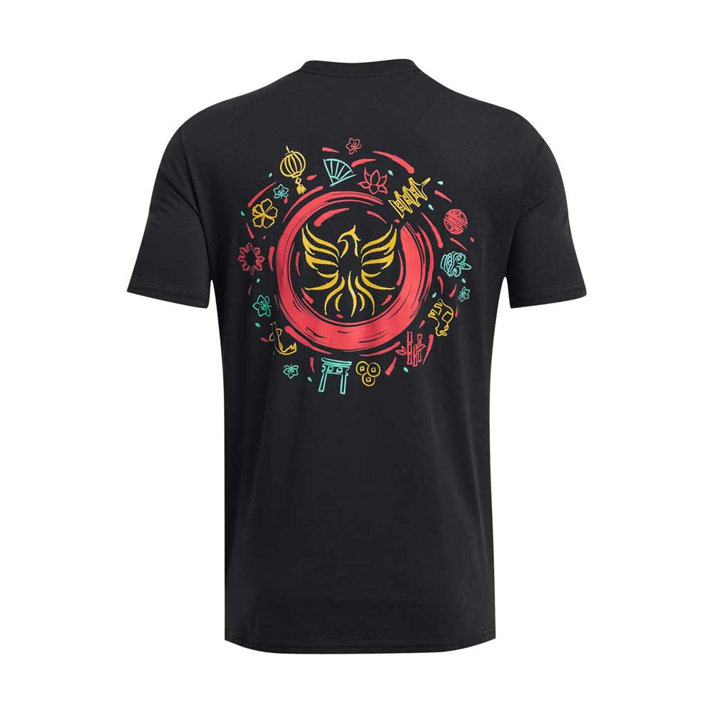 Playera Manga Corta Under Armour para Hombre Artist Series Lead SS Negro