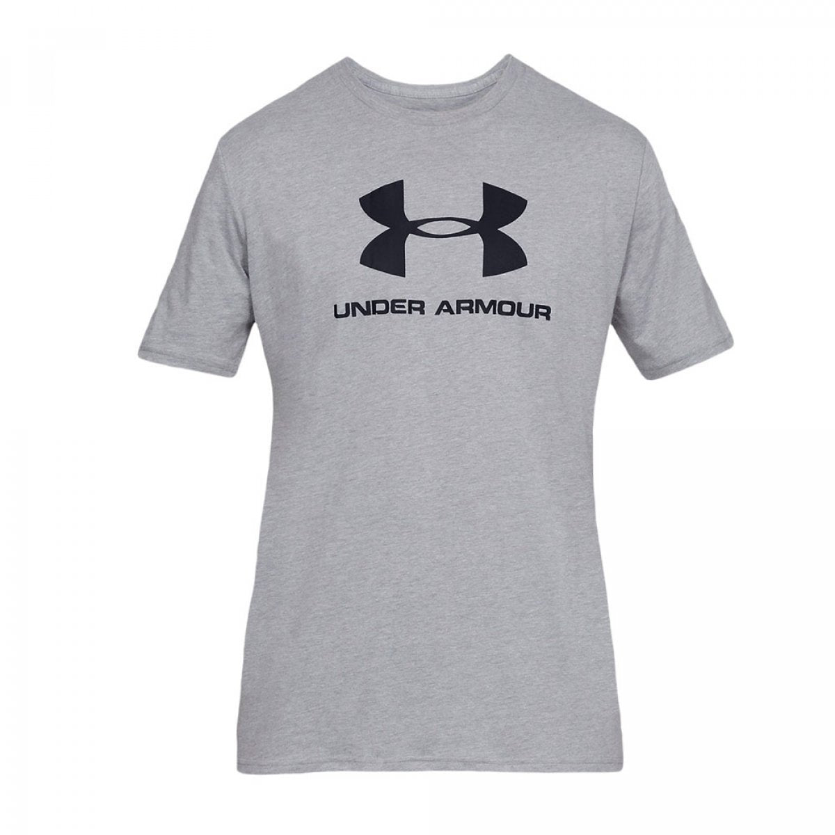 Playera Manga Corta Under Armour para Hombre Sportstyle Logo Update SS Gris
