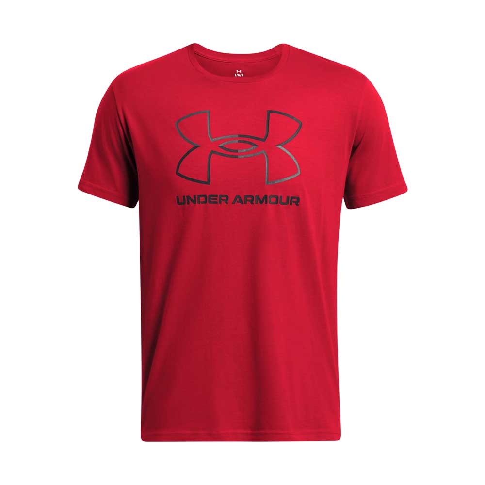 Playera Manga Corta Under Armour para Hombre GL Foundation Update SS Rojo