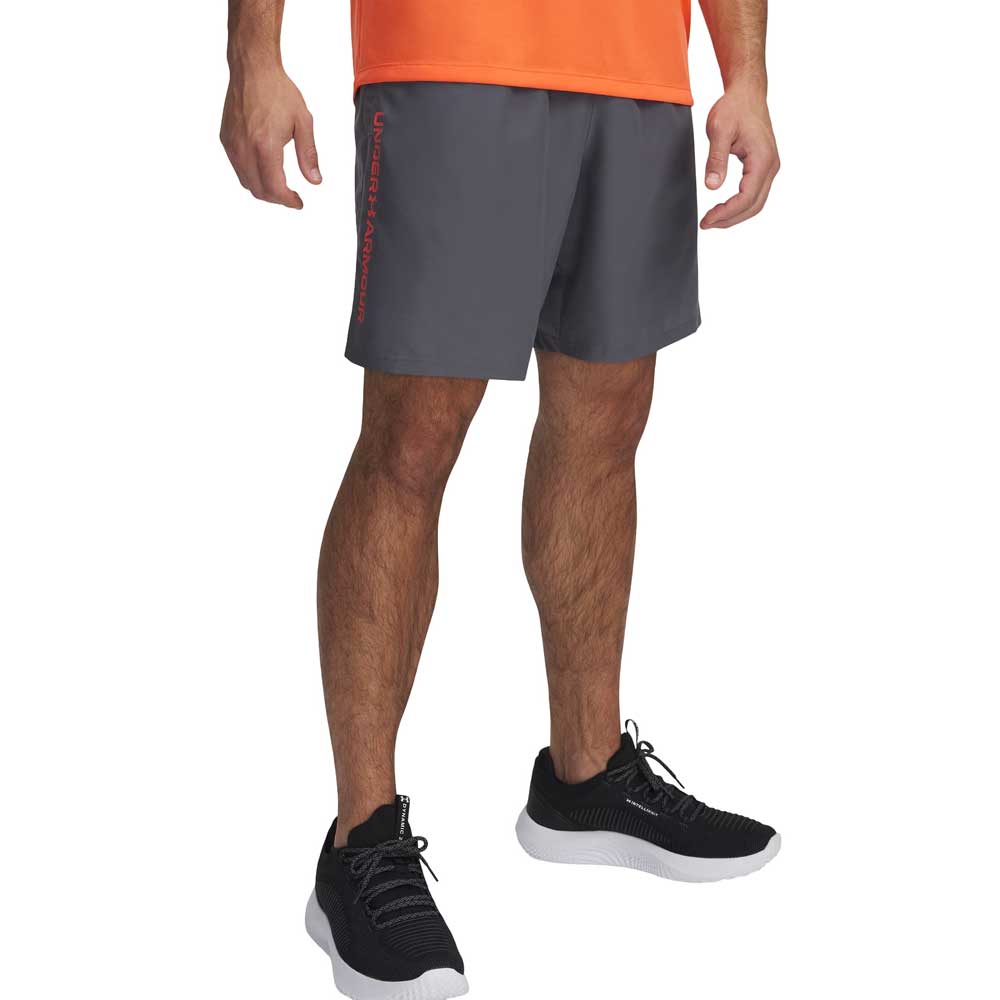 Short Largo Under Armour para Hombre Tech Woven Wordmark Short Gris