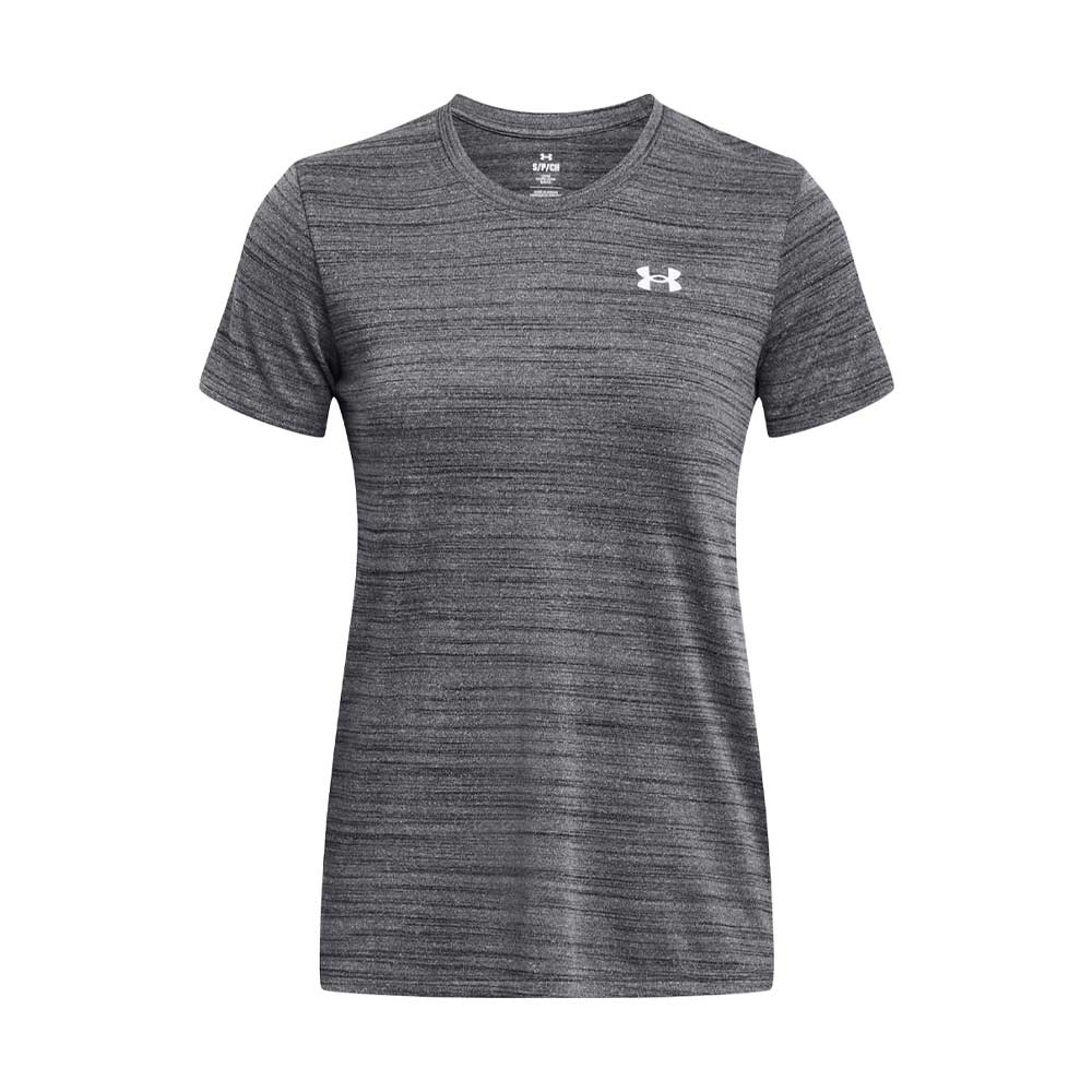 Playera Manga Corta Under Armour para Mujer Tech Tiger SS Negro