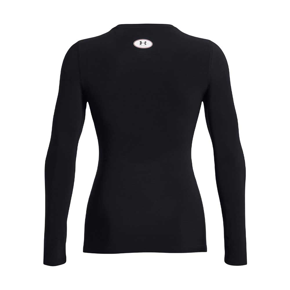 Playera Manga Larga Under Armour para Mujer HG OG Compression LS Negro