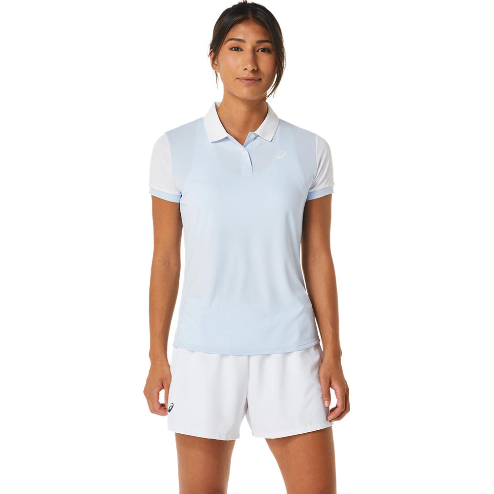 Polo Asics para Mujer Court Polo-Shirt Azul