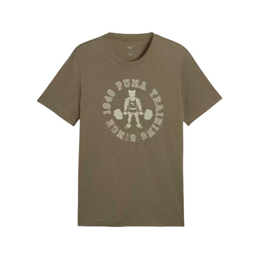 Playera Manga Corta Puma para Hombre M Graphic Tee 2 Verde
