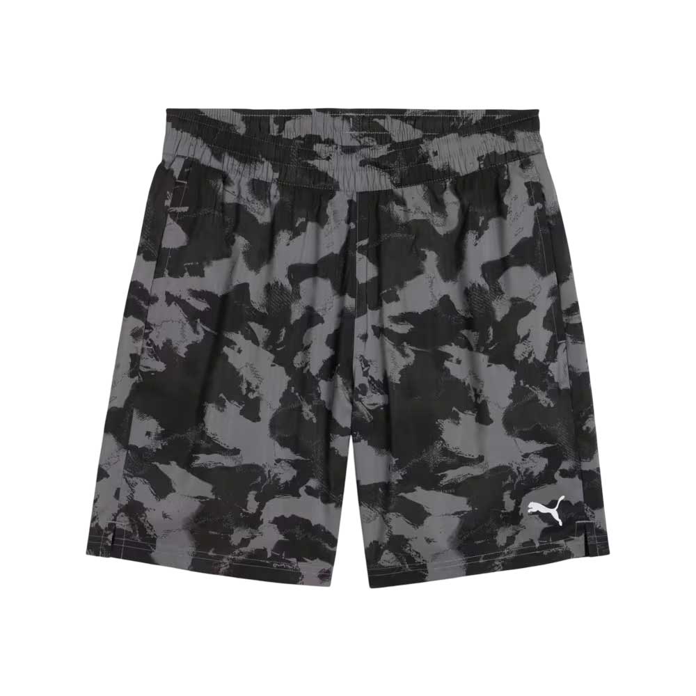 Short Largo Puma para Hombre Tad Essential AOP 7in Woven Short Negro