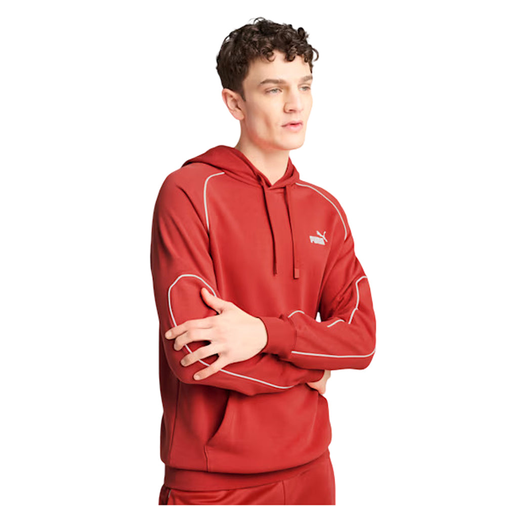 Sudadera con Gorro Puma para Hombre Sport Hoodie TR Rojo