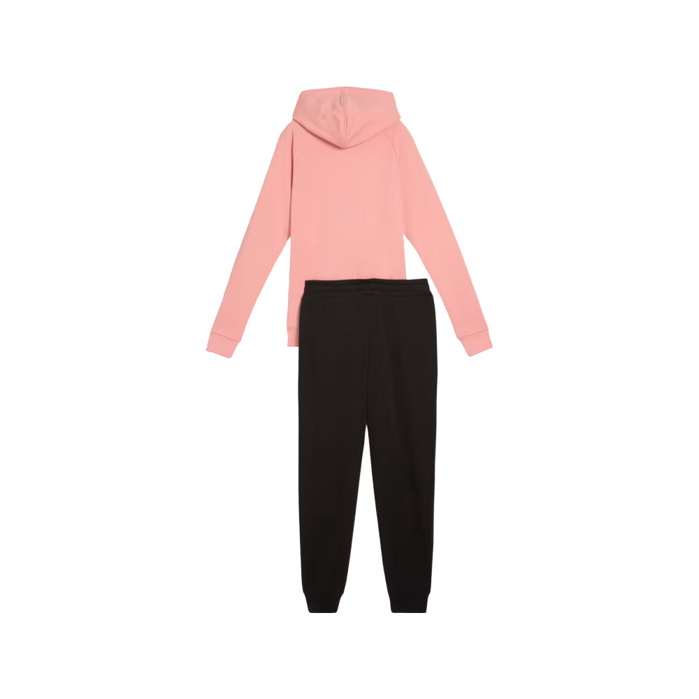 Conjunto Puma para Mujer Hooded Sweat Suit TR Cl Rosa-Negro