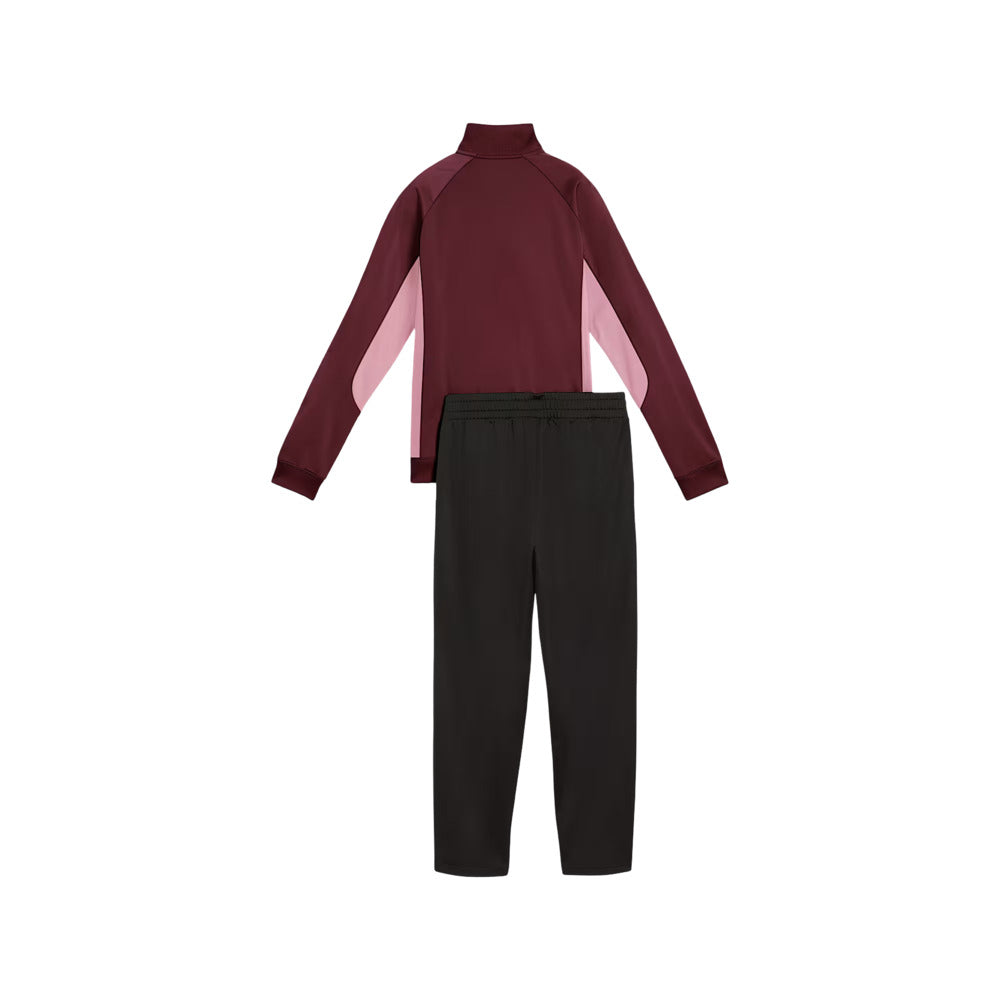 Conjunto Puma para Mujer Poly Suit Straigh Leg OP Rojo-Negro