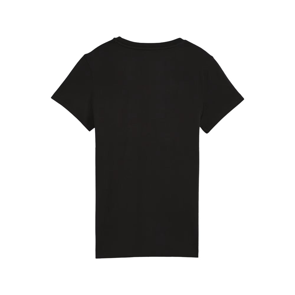 Playera Manga Corta Puma para Mujer Graphic Stacked Tee Negro