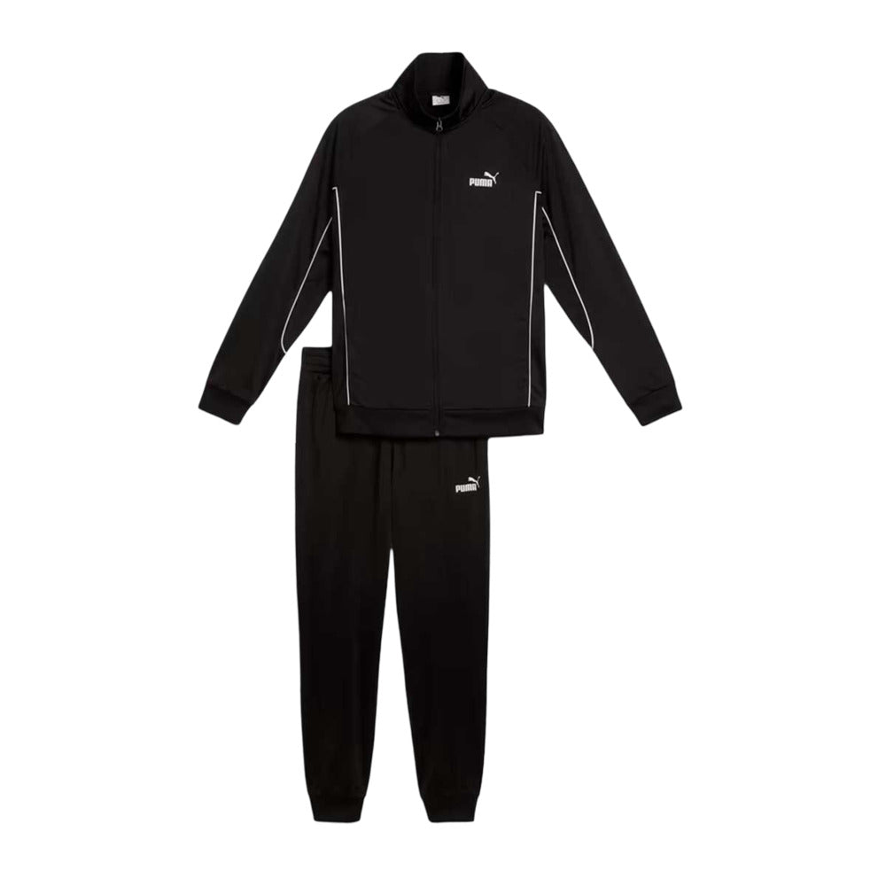 Conjunto Puma para Hombre Poly Piping Suit Negro