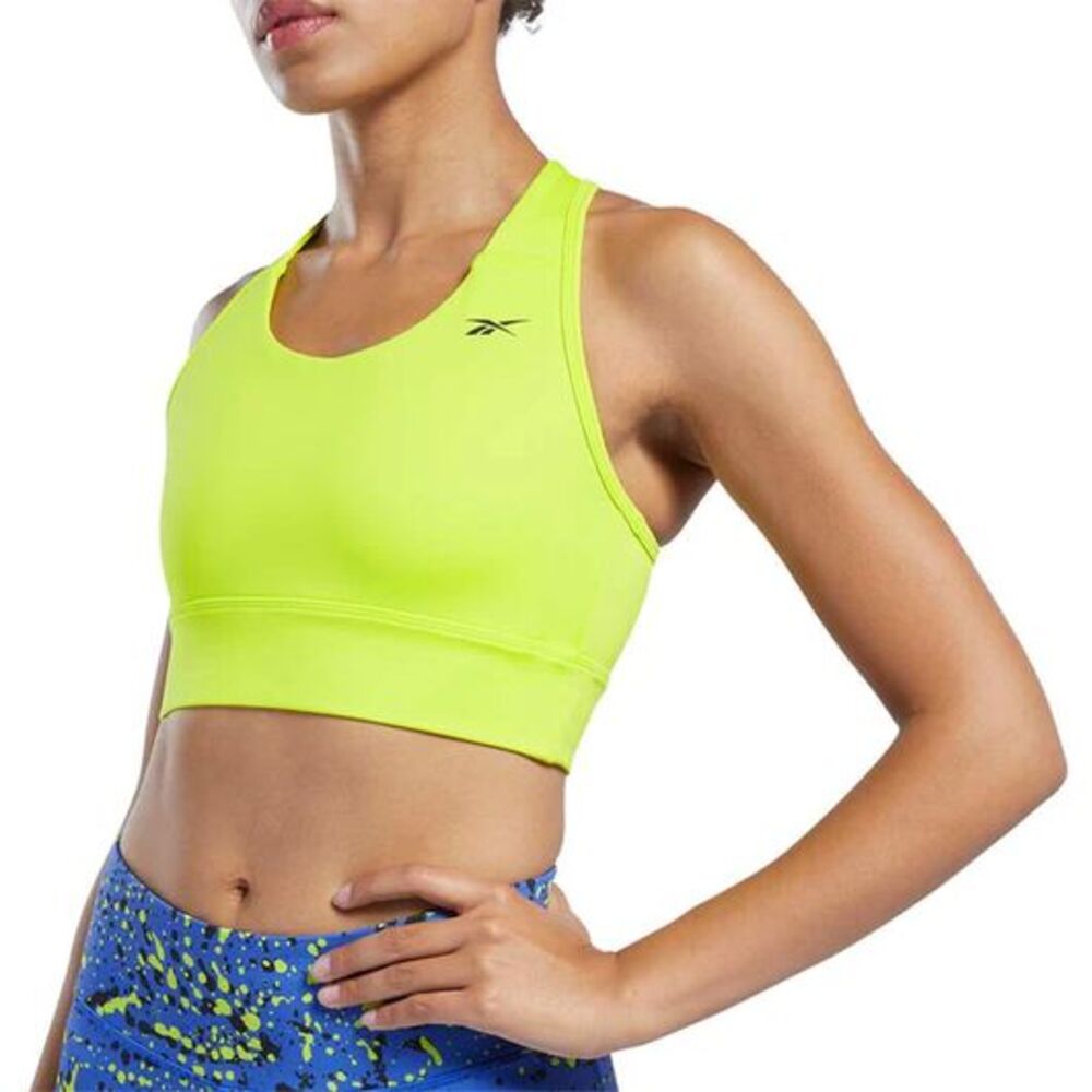Bra Alto Impacto Reebok para Mujer RE Bra Amarillo