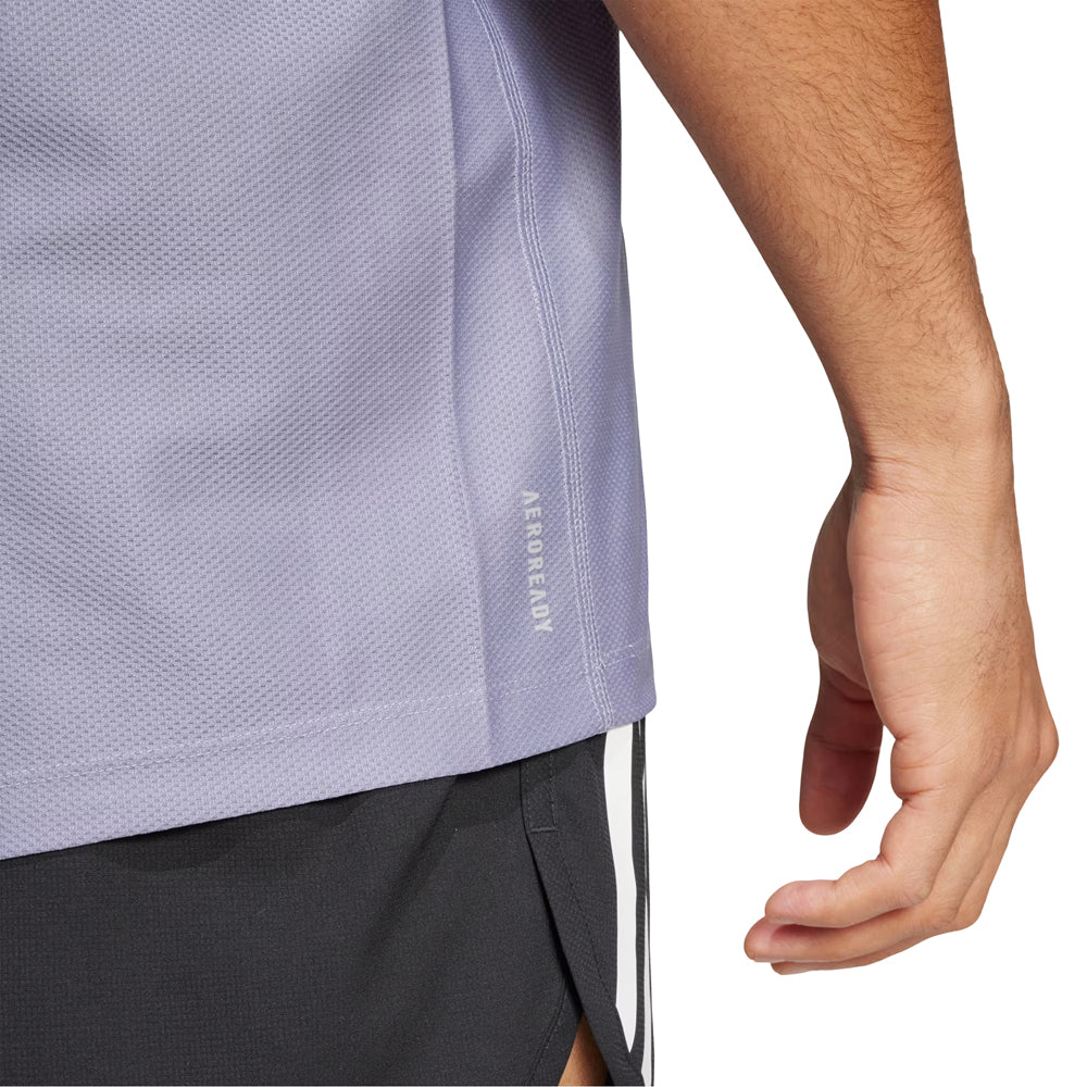 Playera Manga Corta Adidas para Hombre OTR B Tee Gris