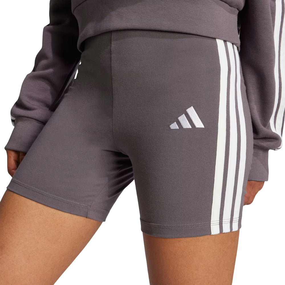 Short Corto Adidas para Mujer 3S SJ BK Short Gris