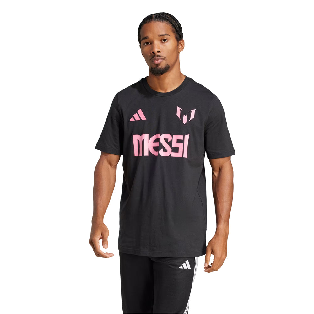 Playera Adidas Hombre Messi N&N G T JM3551 Negro