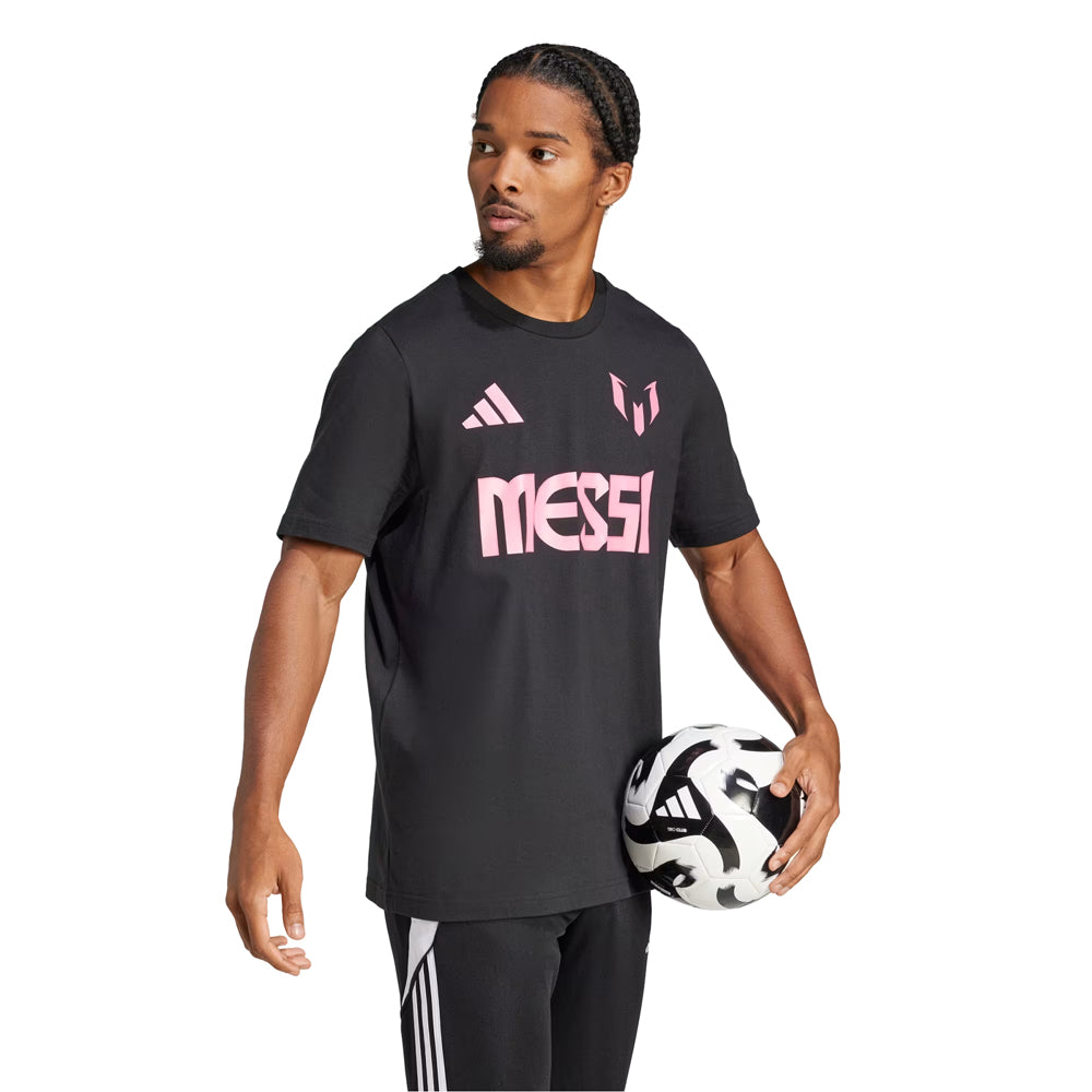 Playera Adidas Hombre Messi N&N G T JM3551 Negro