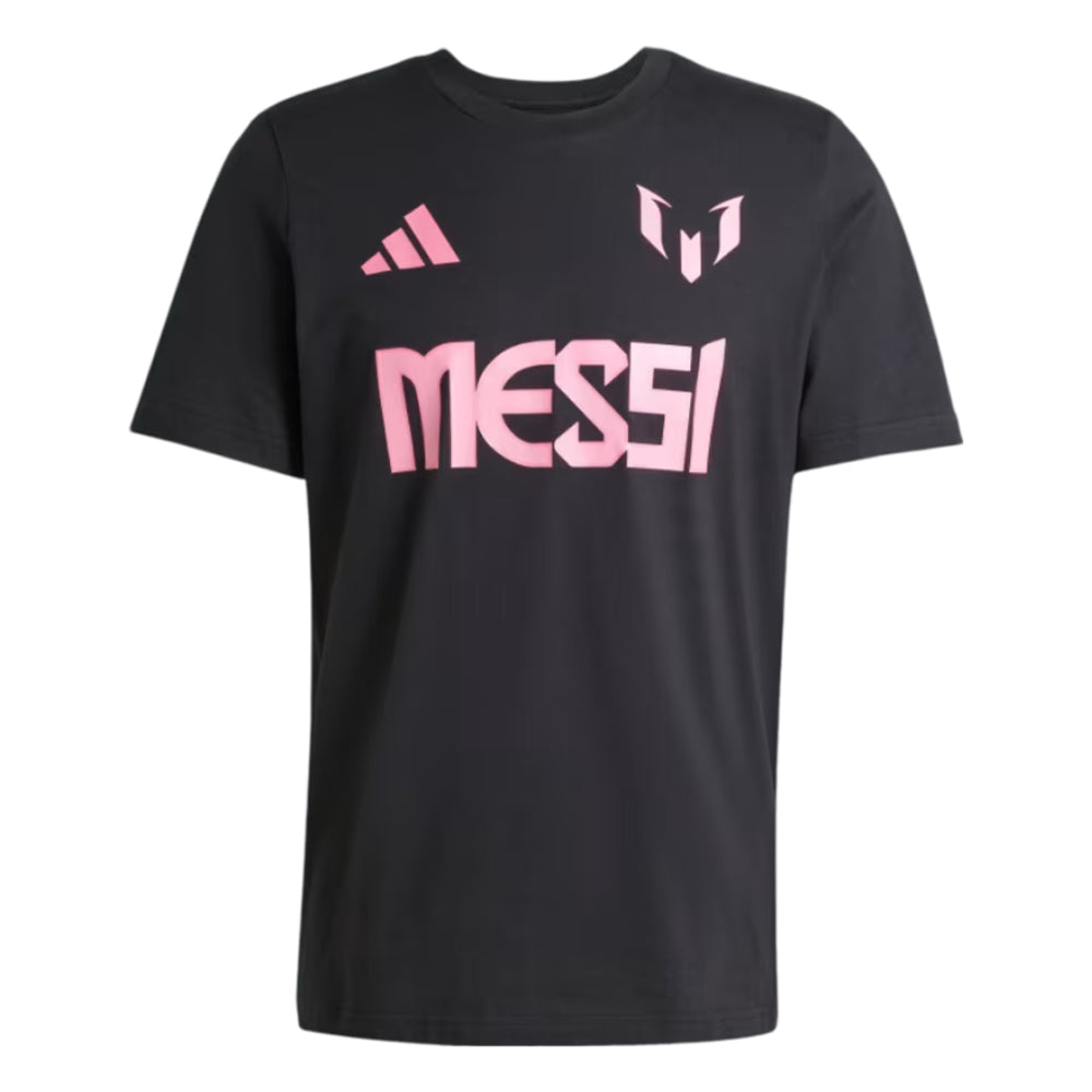 Playera Adidas Hombre Messi N&N G T JM3551 Negro