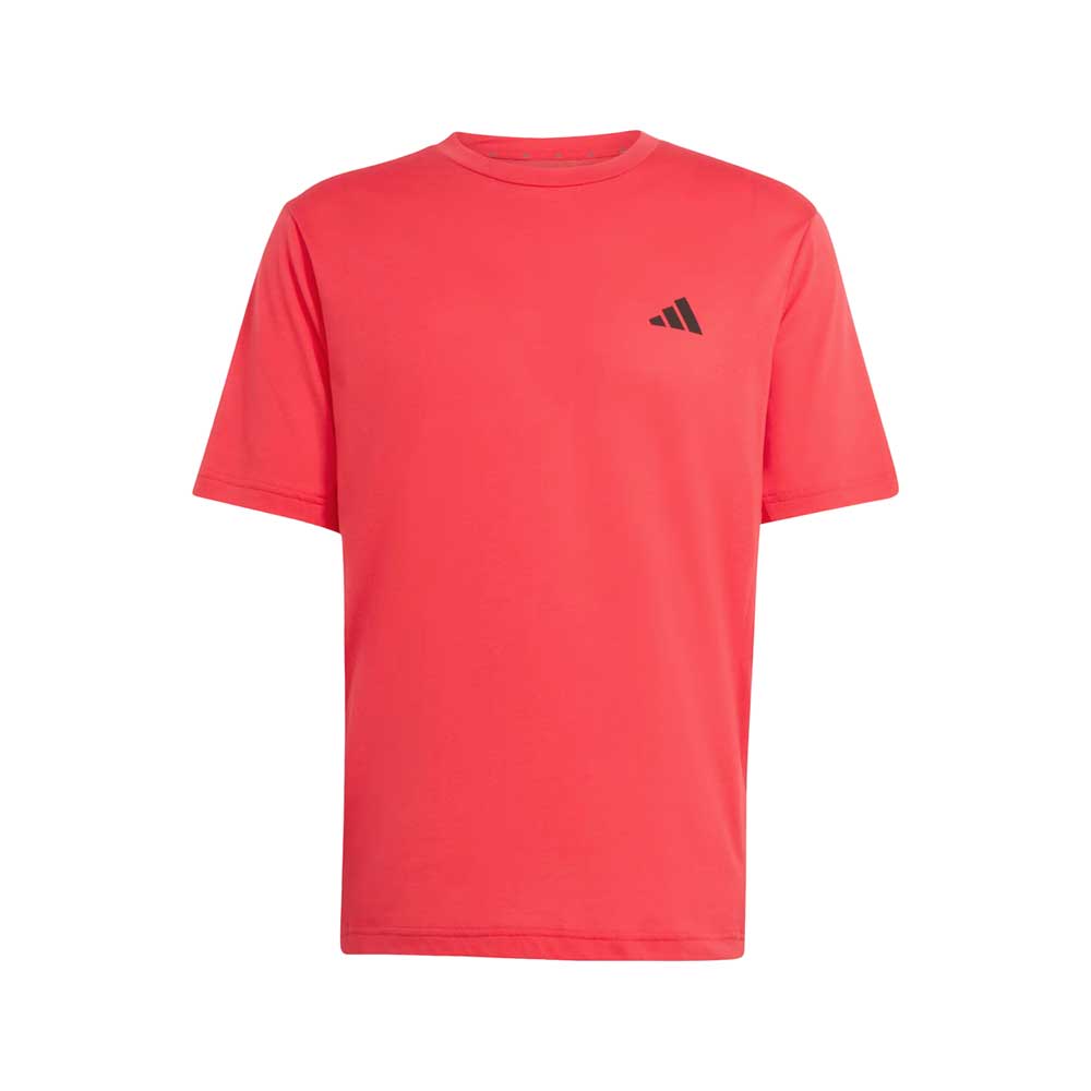 Playera Manga Corta Adidas para Hombre Workout Ess Feelready Rojo