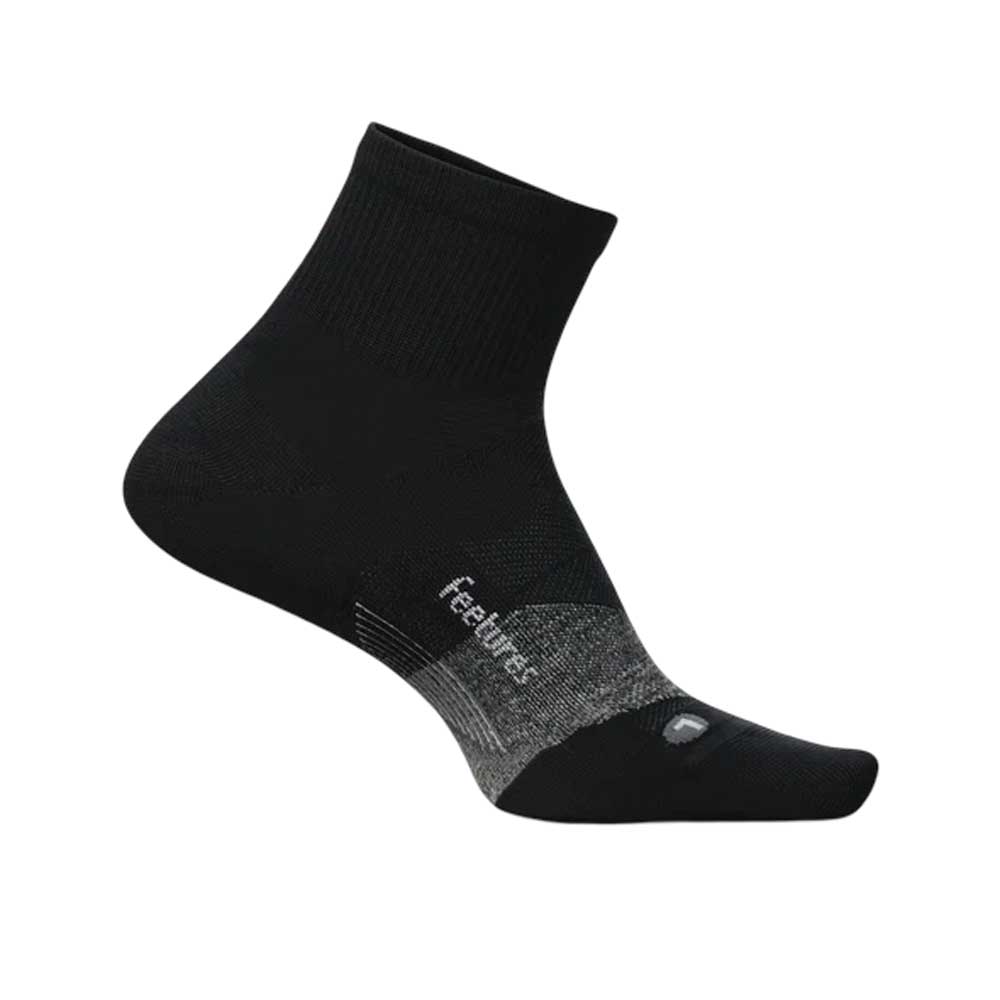 Calcetas Cortas Feetures Unisex Elite Ultra Light Quarter Negro